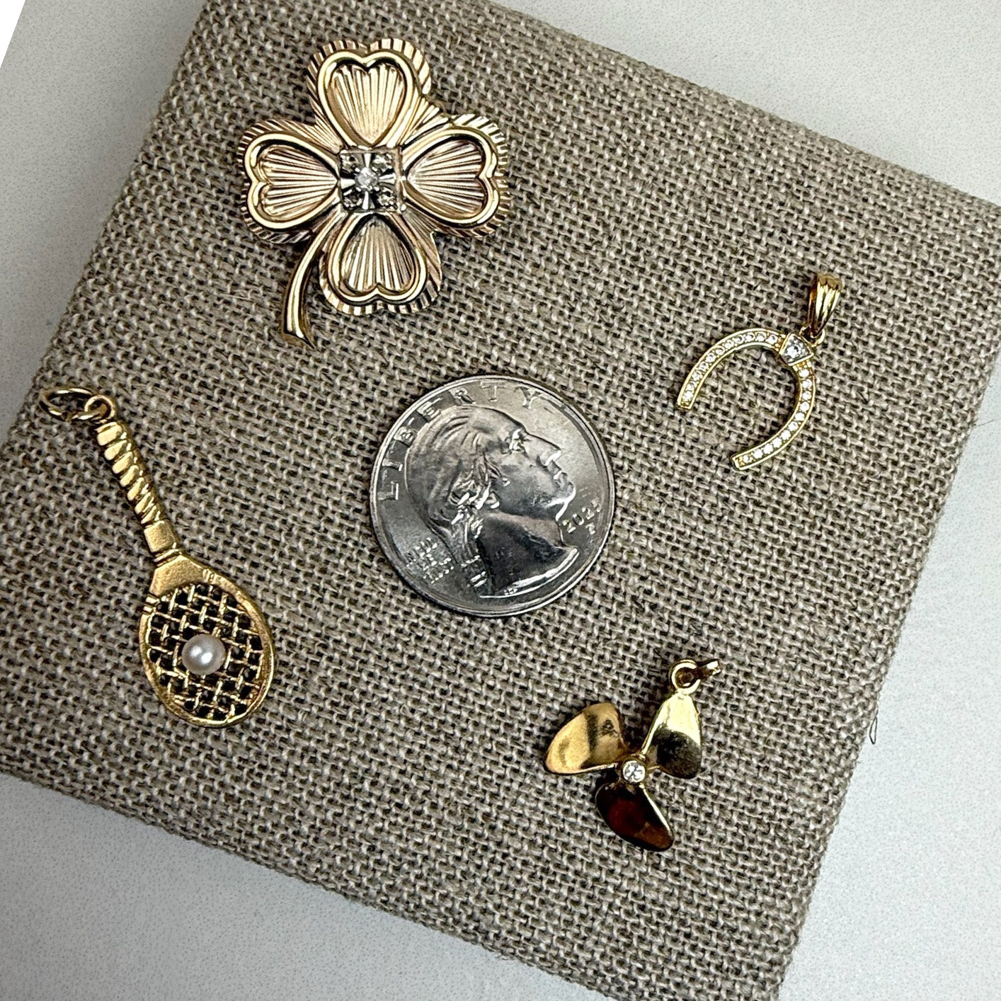 14K/10K Gold Vintage Pendants/Charms Group C (Select Your Favorite)