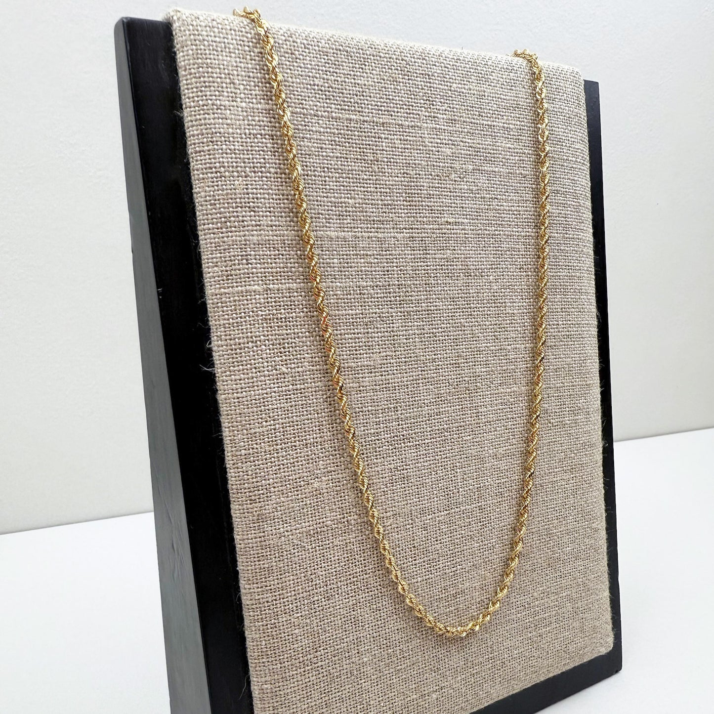 18" Michael Anthony Diamond Cut Rope 10K Yellow Gold Chain 2.75mm 10.22g