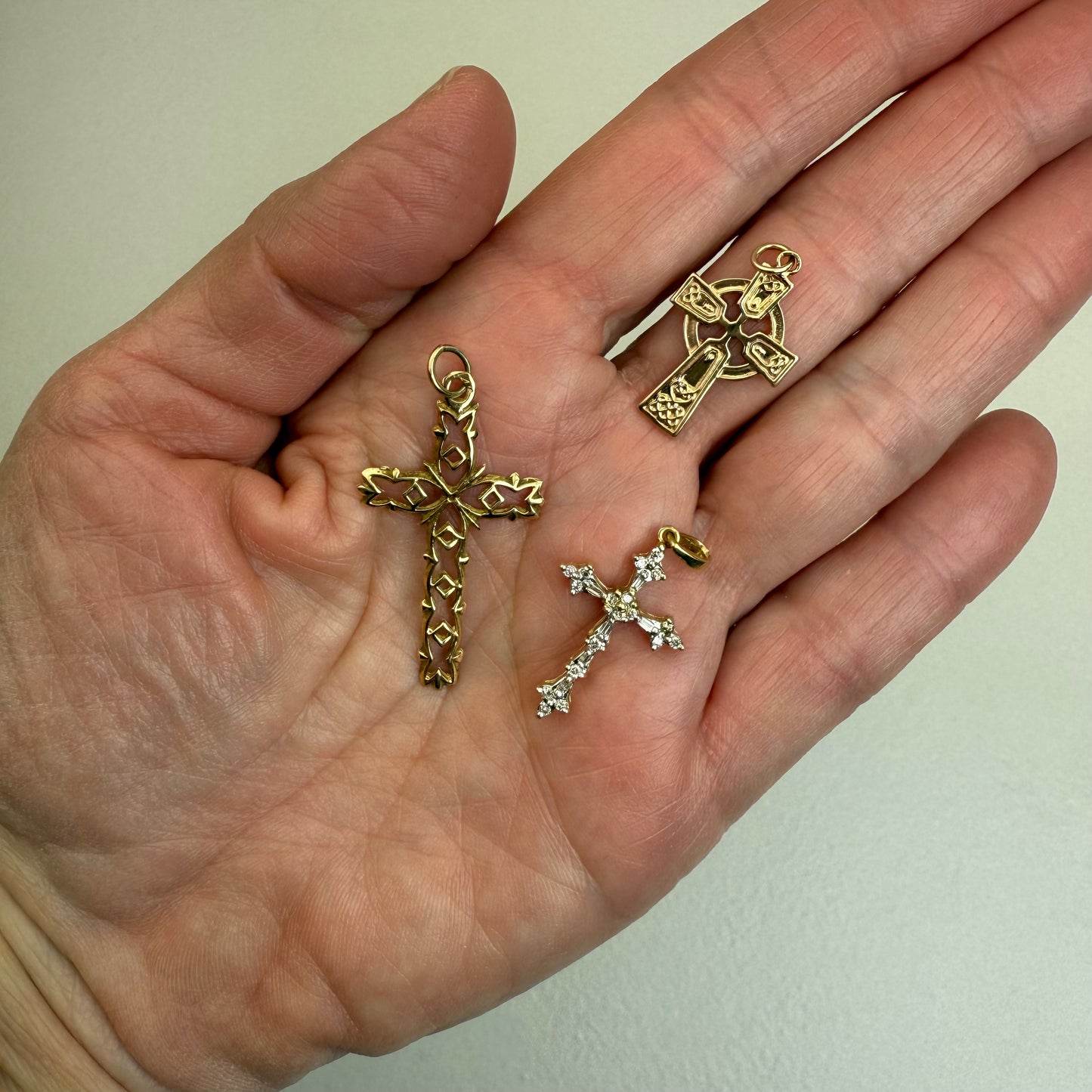 14K Estate Crosses Pendants/Charms Group F (Select Your Favorite)