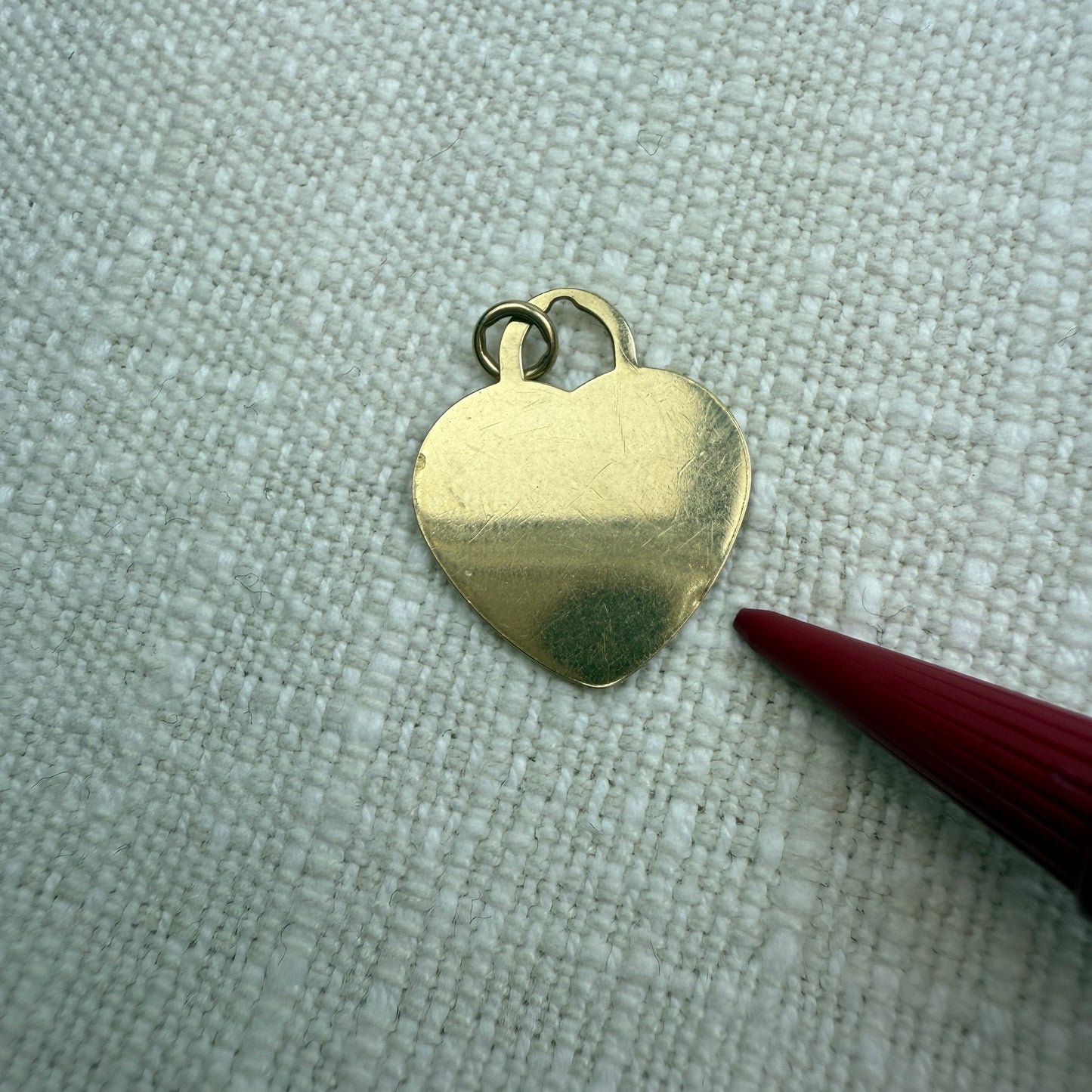 18K/14K Vintage Heart Pendants/Charms Group G (Select Your Favorite)