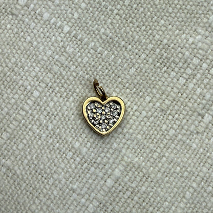18K/14K Vintage Heart Pendants/Charms Group G (Select Your Favorite)