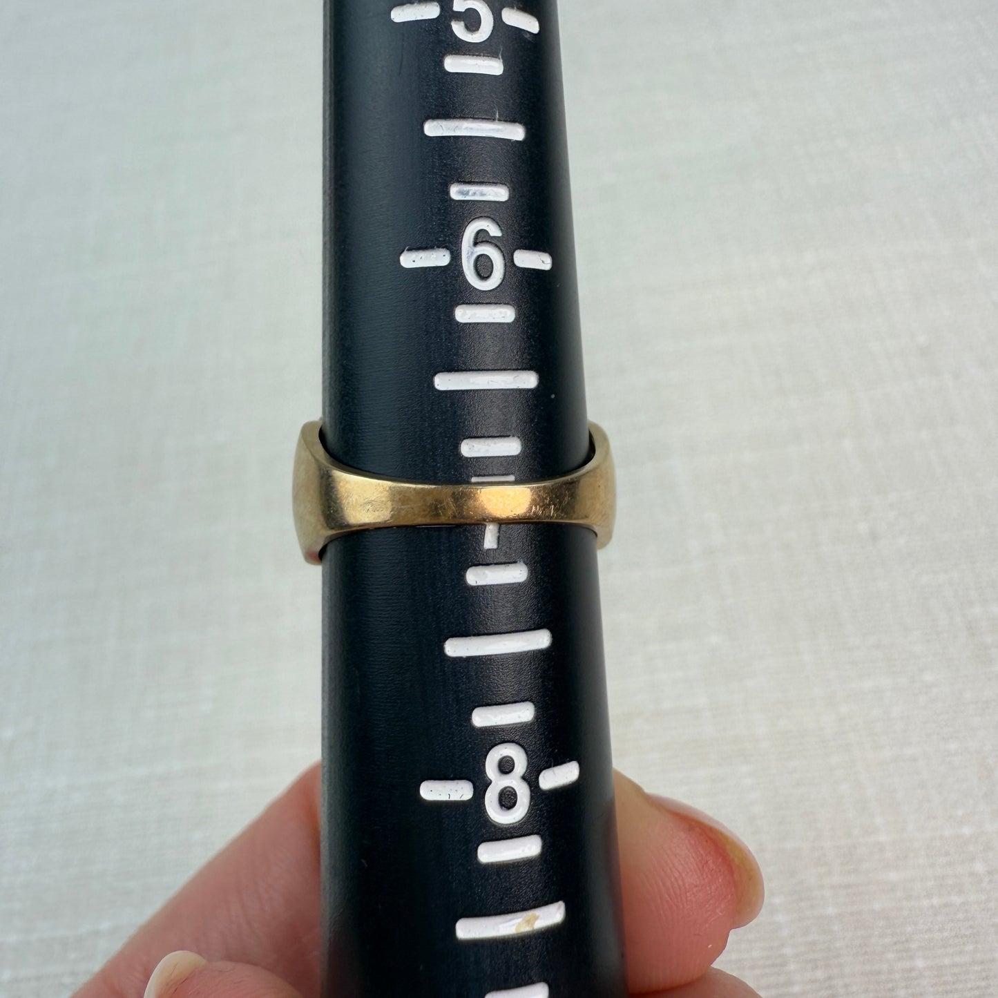 10K Solid Yellow Gold Bold Open-Work Lattice Design Ring, 11.5 mm, Size 7