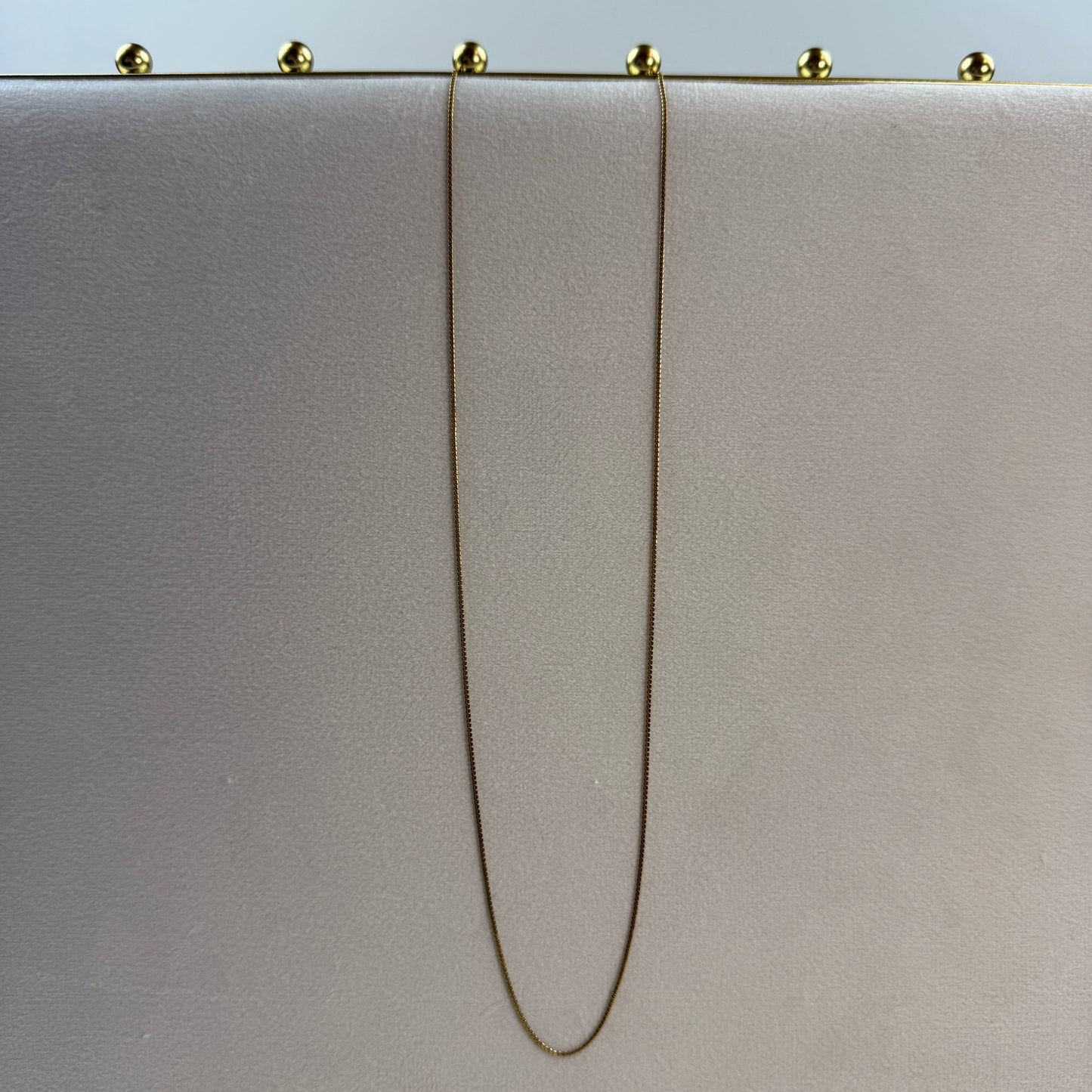 20" Italian Solid 18K Yellow Gold S-Link Chain 3.12 g