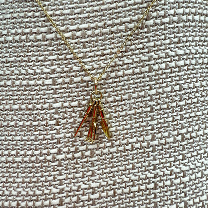 Garden Tools Charm 14K Yellow Gold