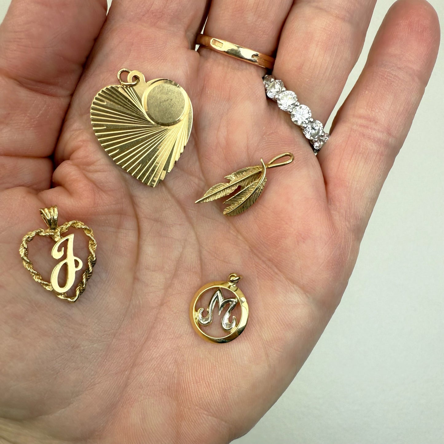 14K Gold Vintage Pendants/Charms Group A (Select Your Favorite)