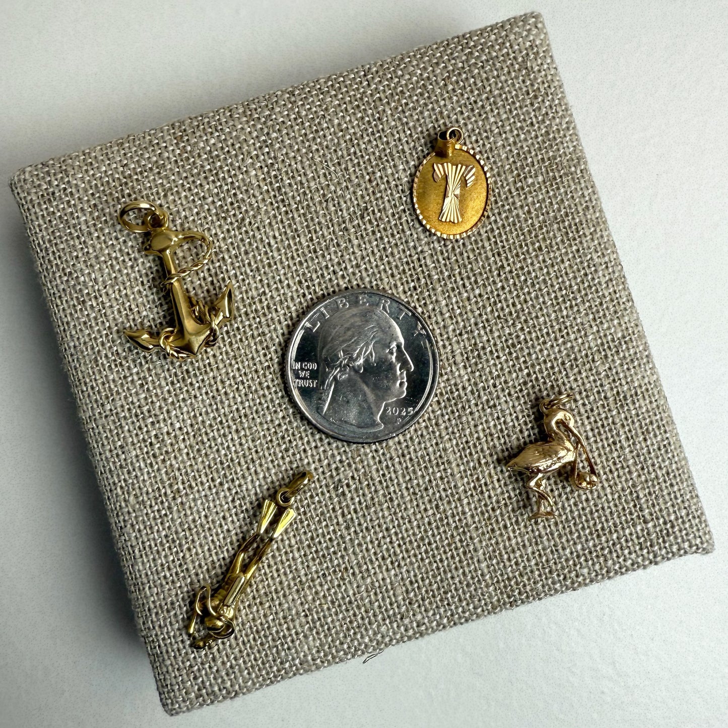 14K Vintage Pendants/Charms Group D (Select Your Favorite)