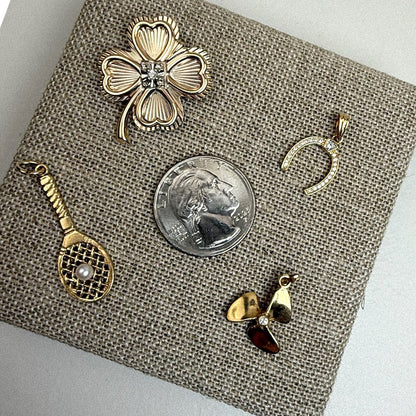 14K/10K Gold Vintage Pendants/Charms Group C (Select Your Favorite)