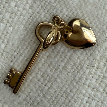 18K/14K Vintage Heart Pendants/Charms Group G (Select Your Favorite)