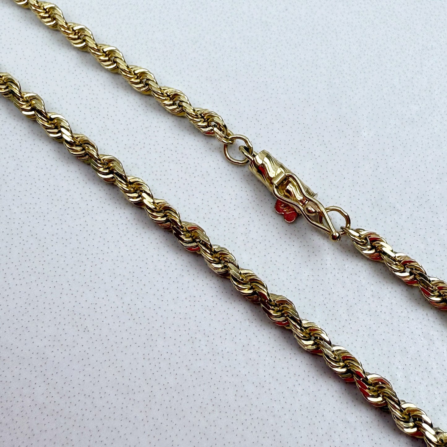 18" Michael Anthony Diamond Cut Rope 10K Yellow Gold Chain 2.75mm 10.22g