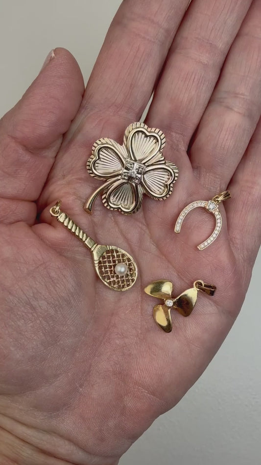 14K/10K Gold Vintage Pendants/Charms Group C (Select Your Favorite)