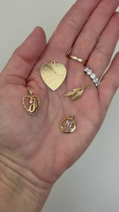 14K Gold Vintage Pendants/Charms Group A (Select Your Favorite)